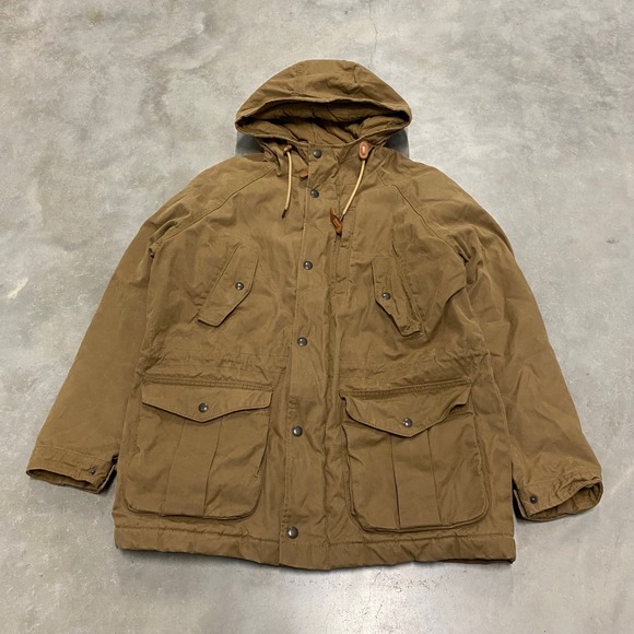 American Eagle Outfitters Other - American Eagle Outfitters Mens Tan Hooded Parka Jacket L G G Quality